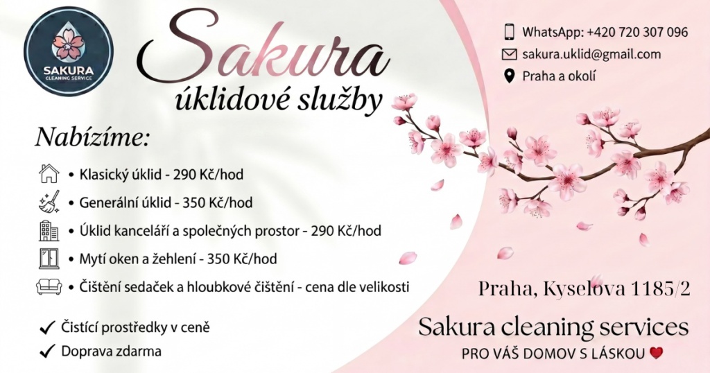 SAKURA úklidové služby foto 2