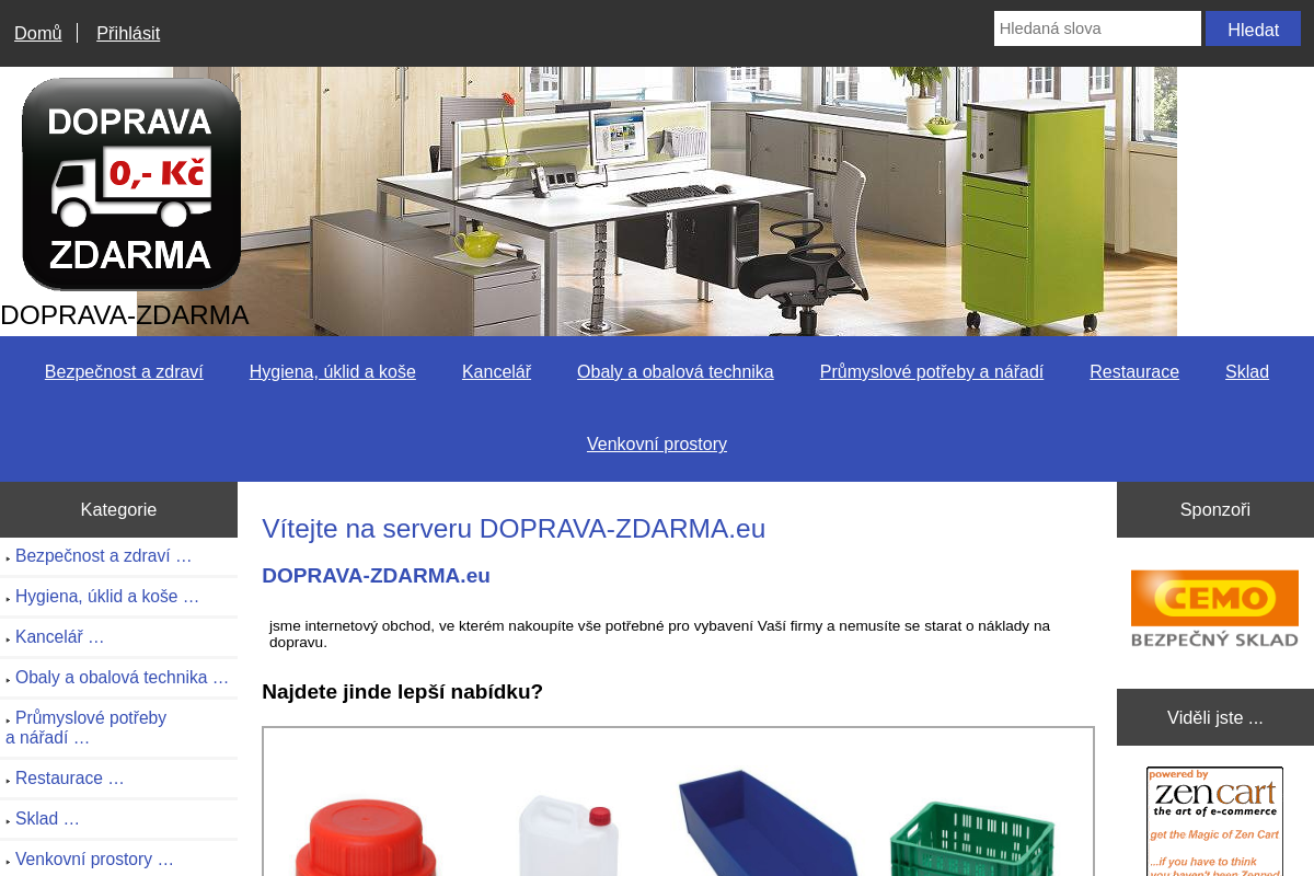 Doprava-zdarma.eu