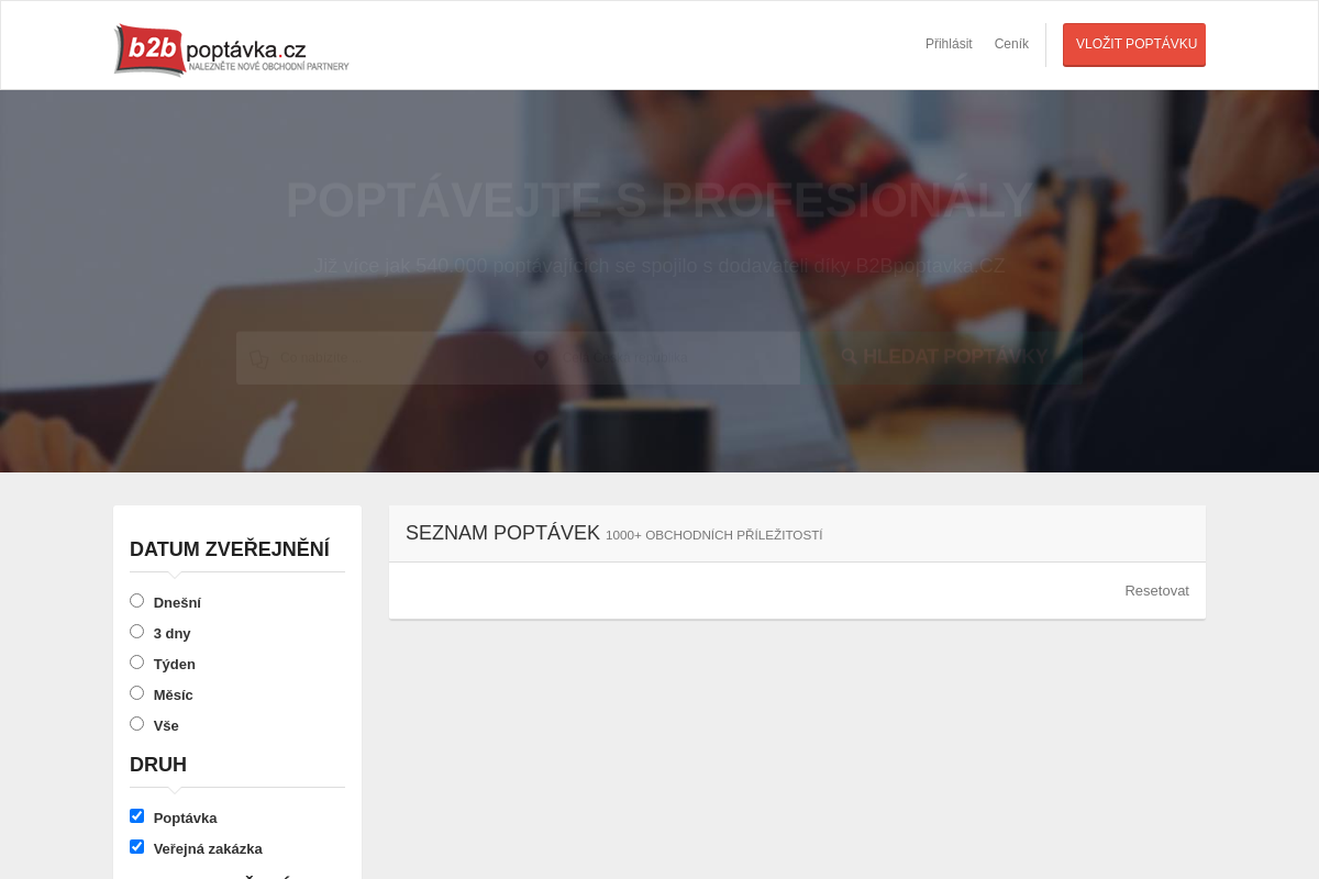 b2bpoptávka.cz