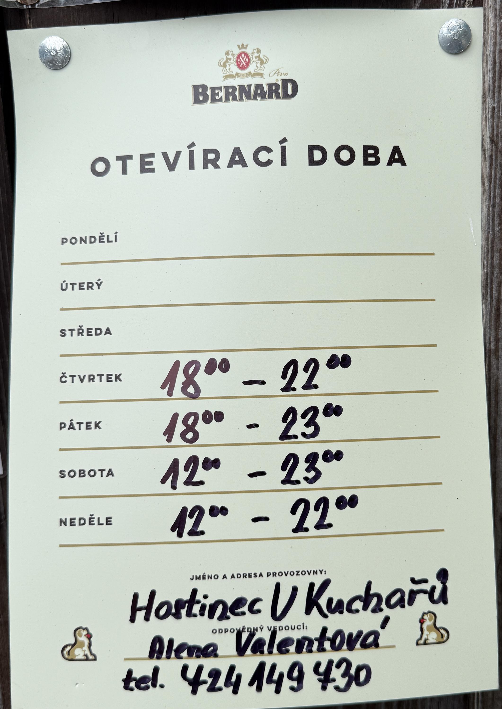Hostinec U Kuchařů foto 4