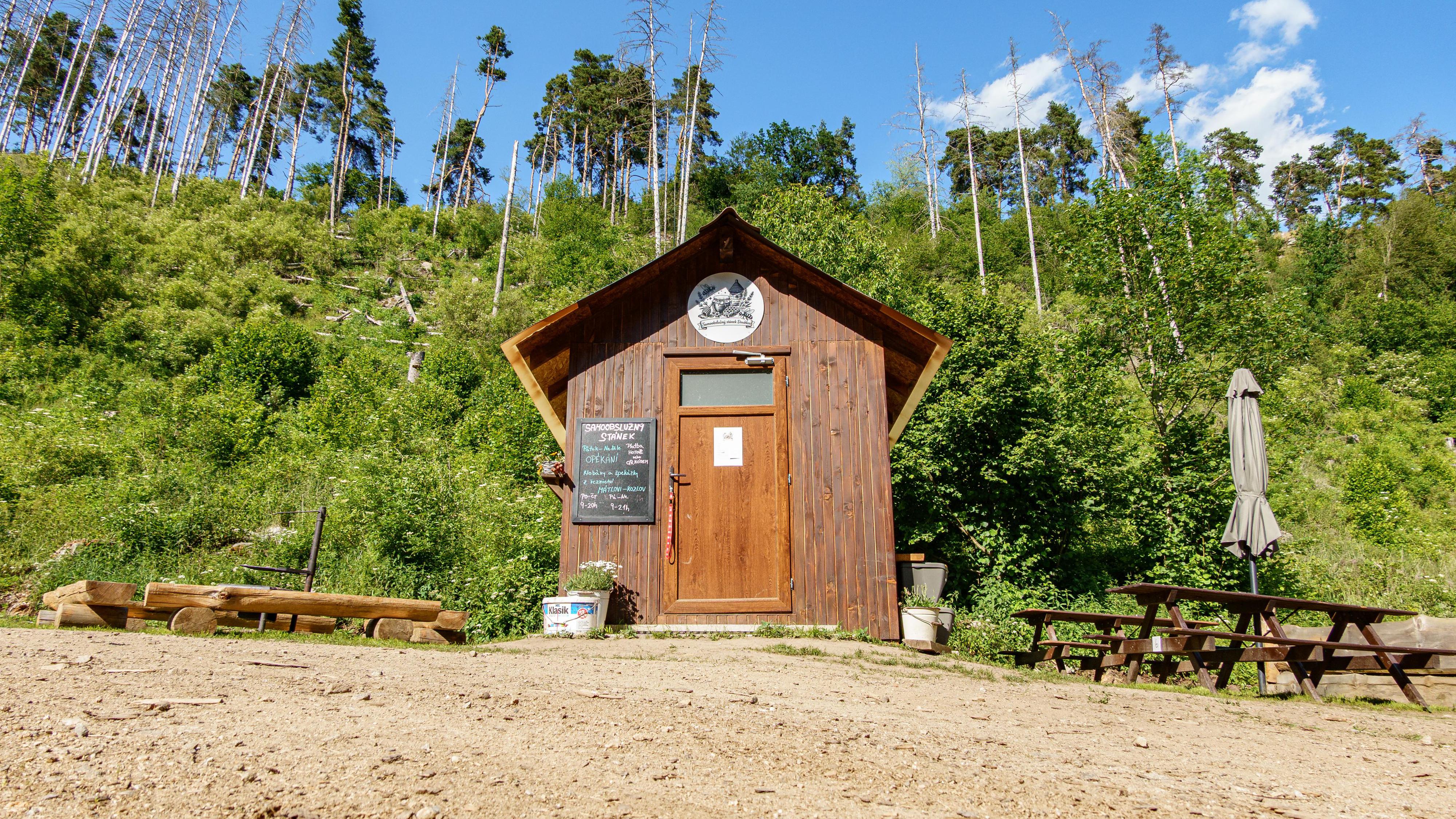 Samoobslužný stánek Vidourkův Mlýn foto 2