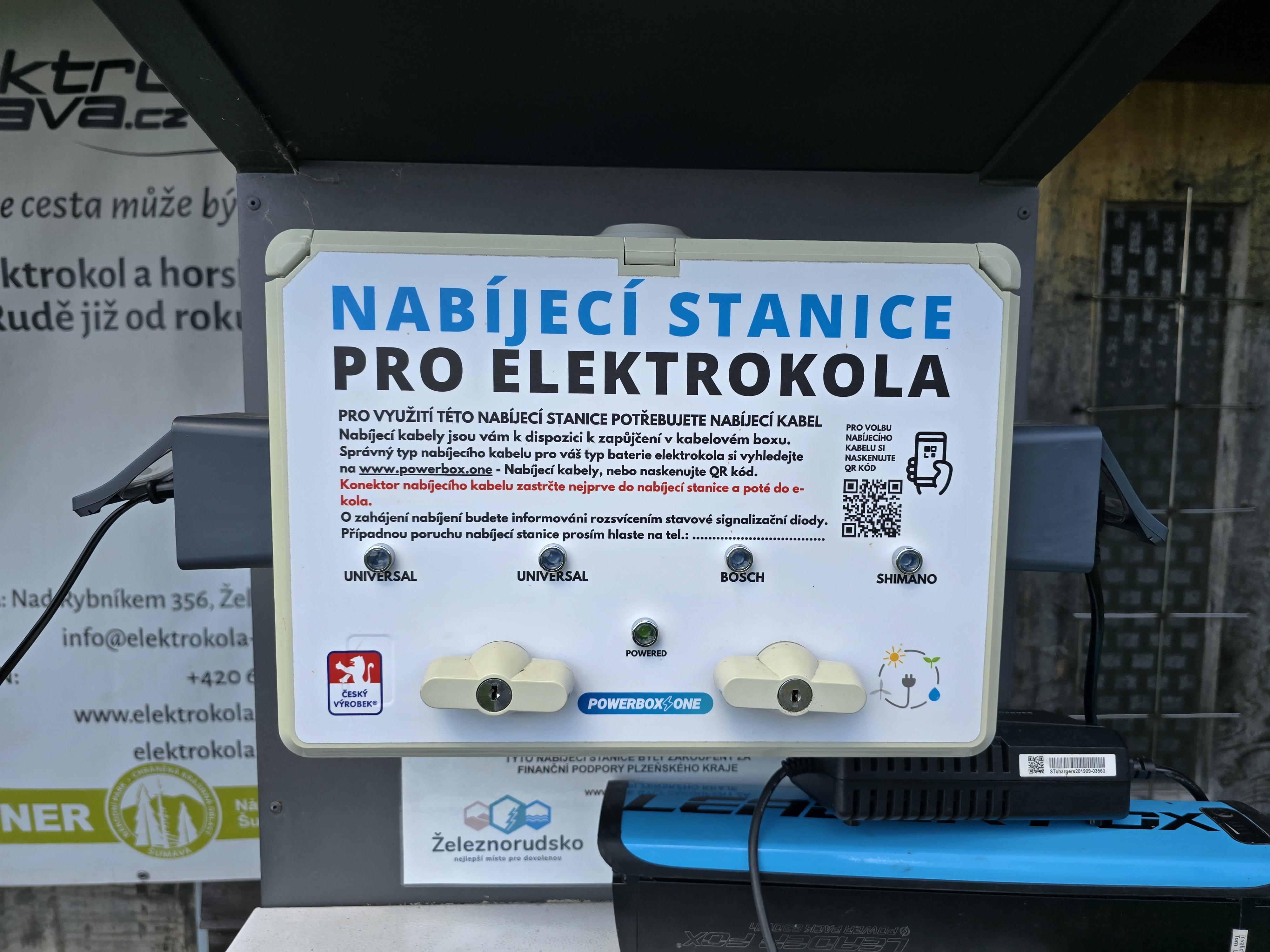 Nabíjecí stanice pro elektrokola Pancíř foto 3