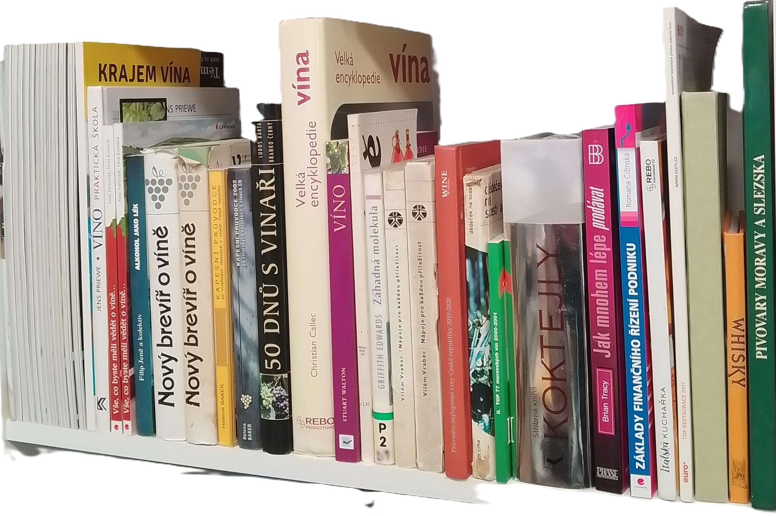KNIHY O VÍNĚ-MOŽNOST NÁHLEDU DO ODBORNÉ LITERATURY