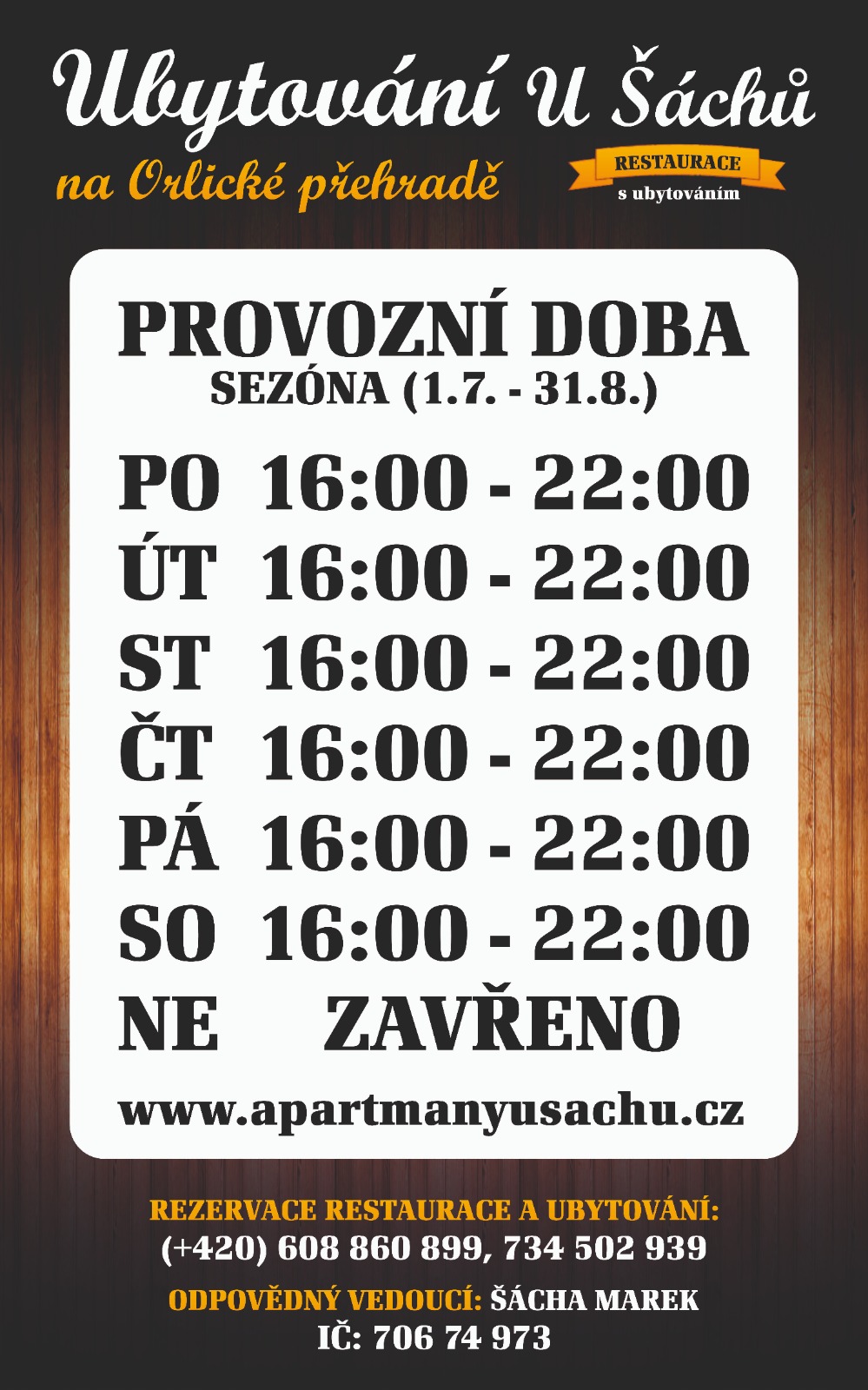 Restaurace U Šáchů foto 1