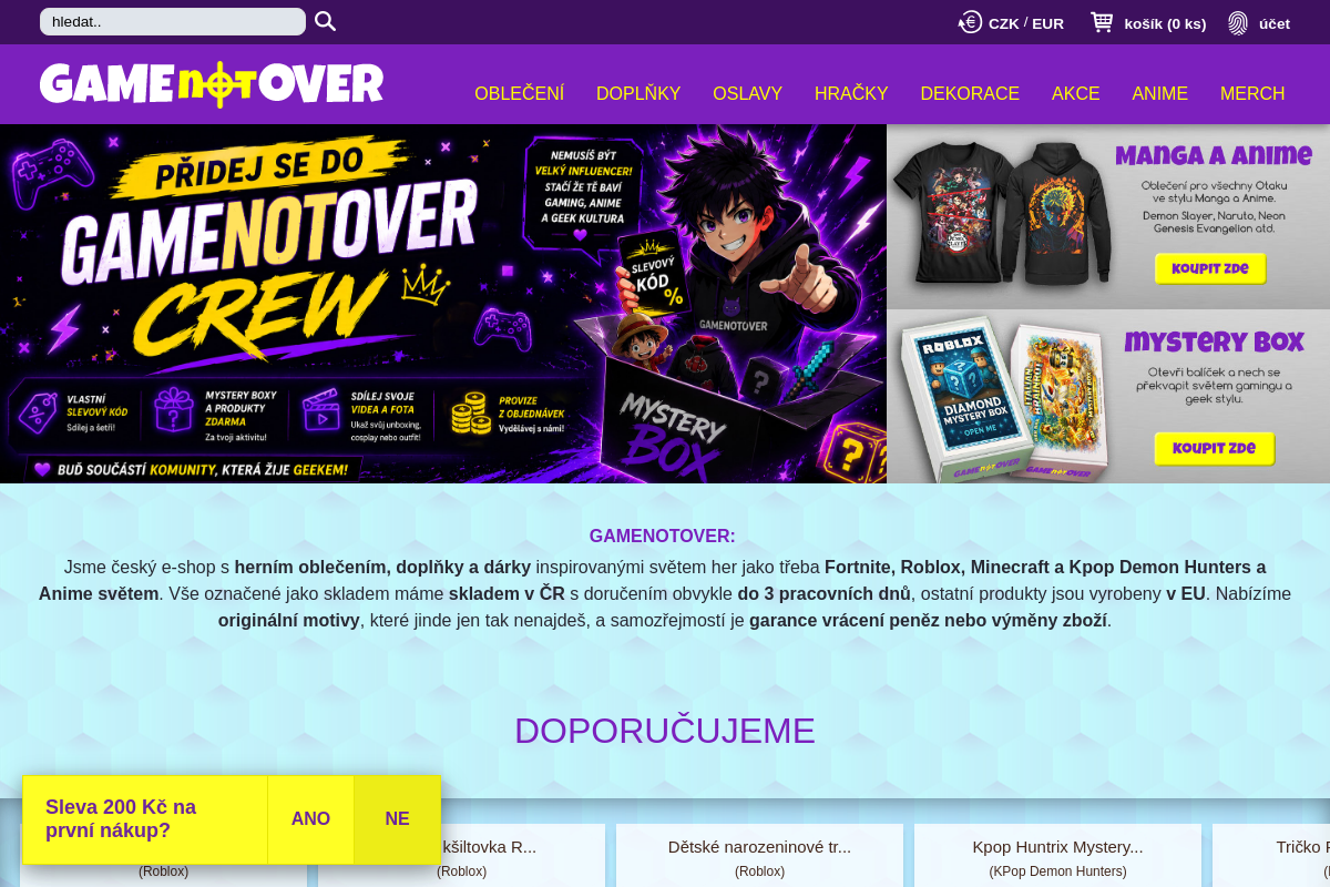 Gamenotover.cz
