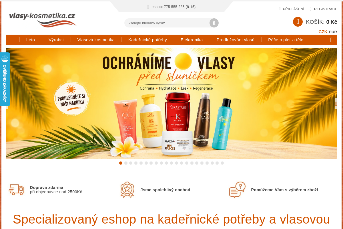 Vlasy-kosmetika.cz
