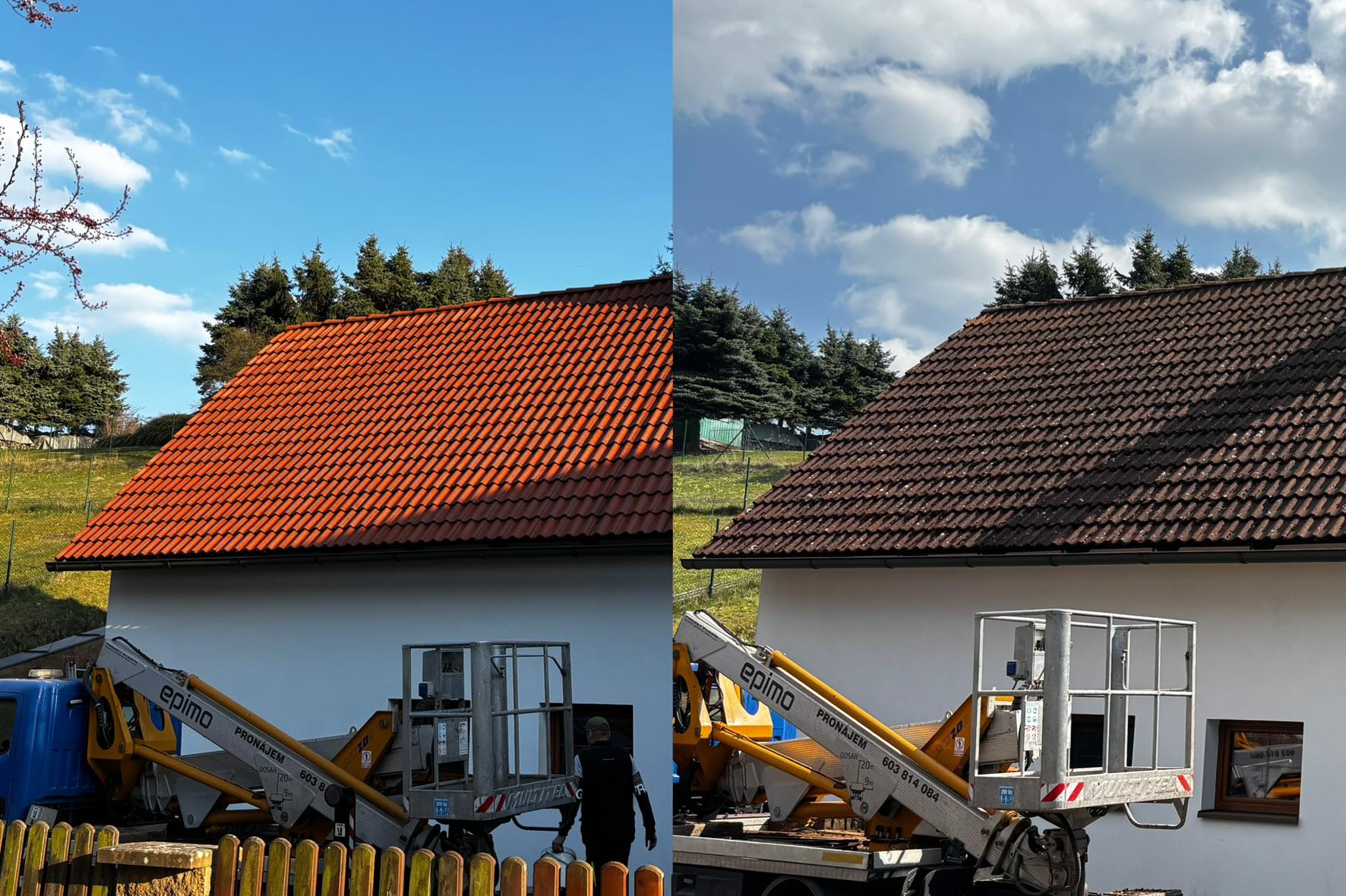 Čištění střech
