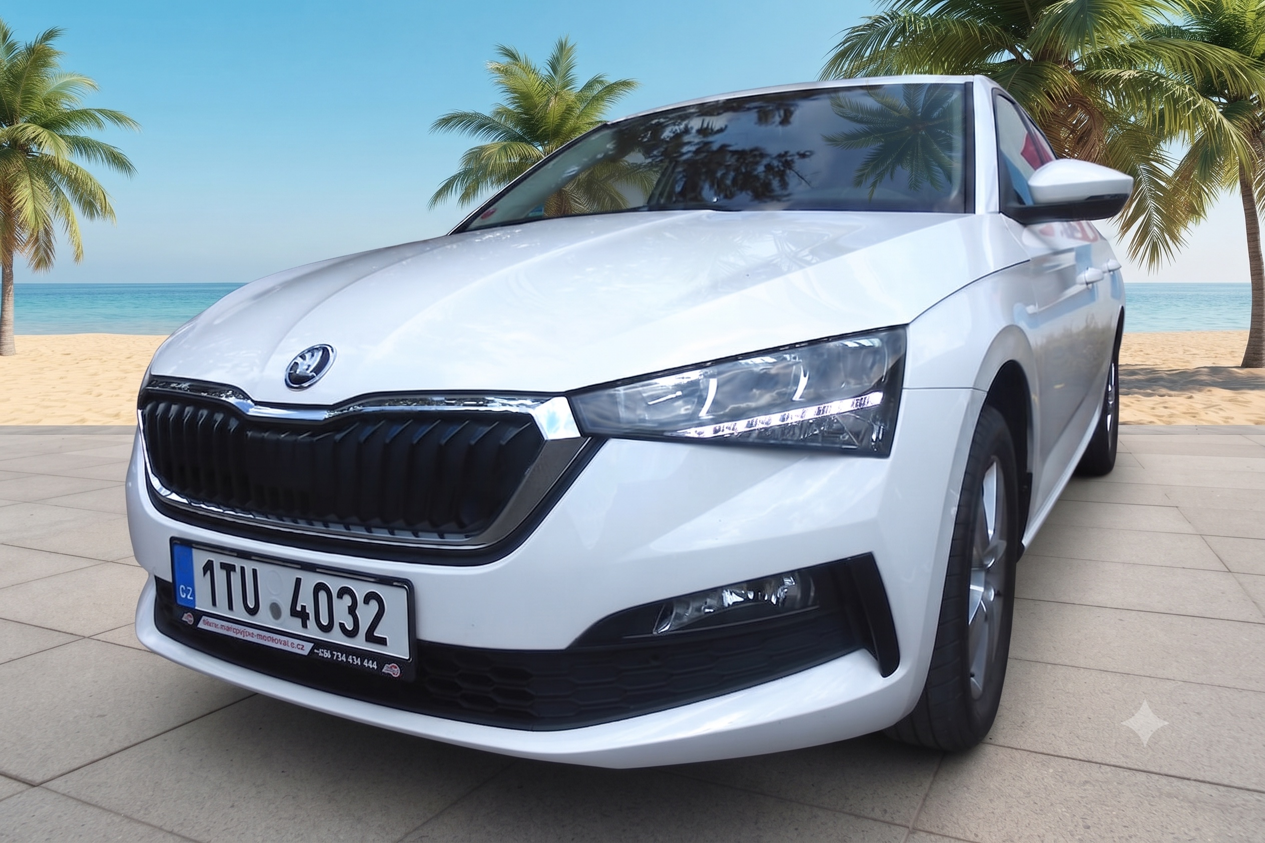 PRONÁJEM VOZU:  Škoda Scala | manuál