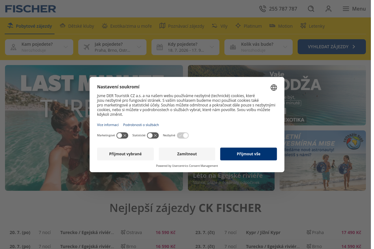 Cestovní kancelář FISCHER