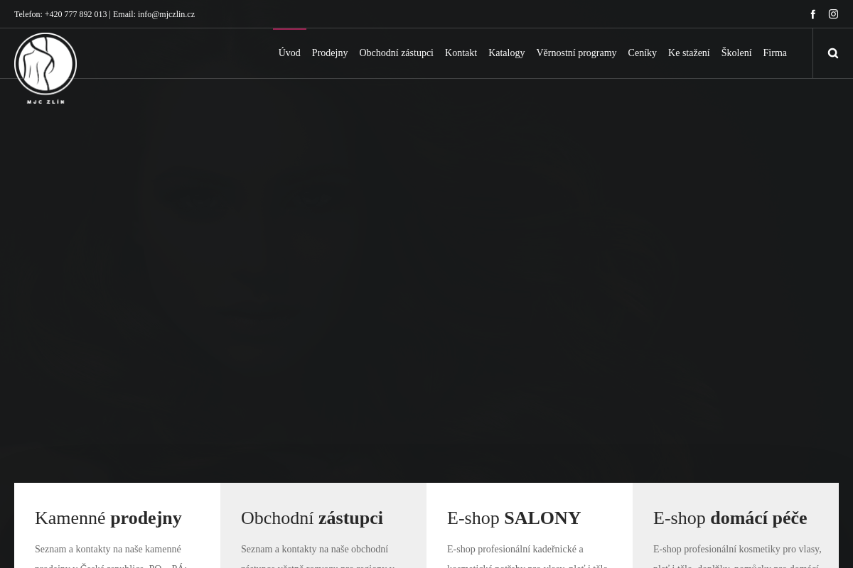 MJC Zlín - potřeby pro kadeřníky