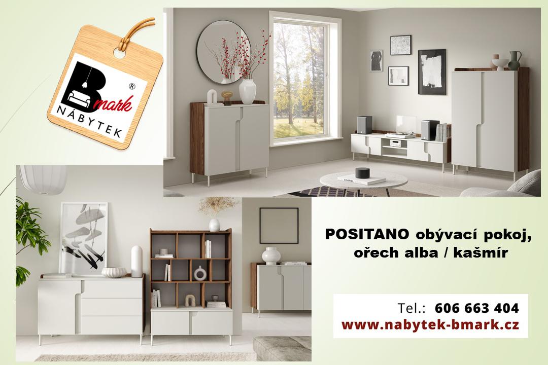 Obývací pokoj POSITANO – elegance a styl. BMARK