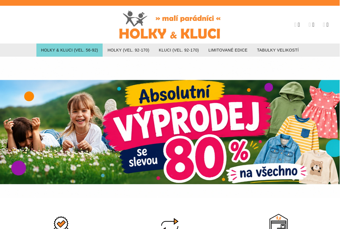 HOLKY & KLUCI dětské oblečení