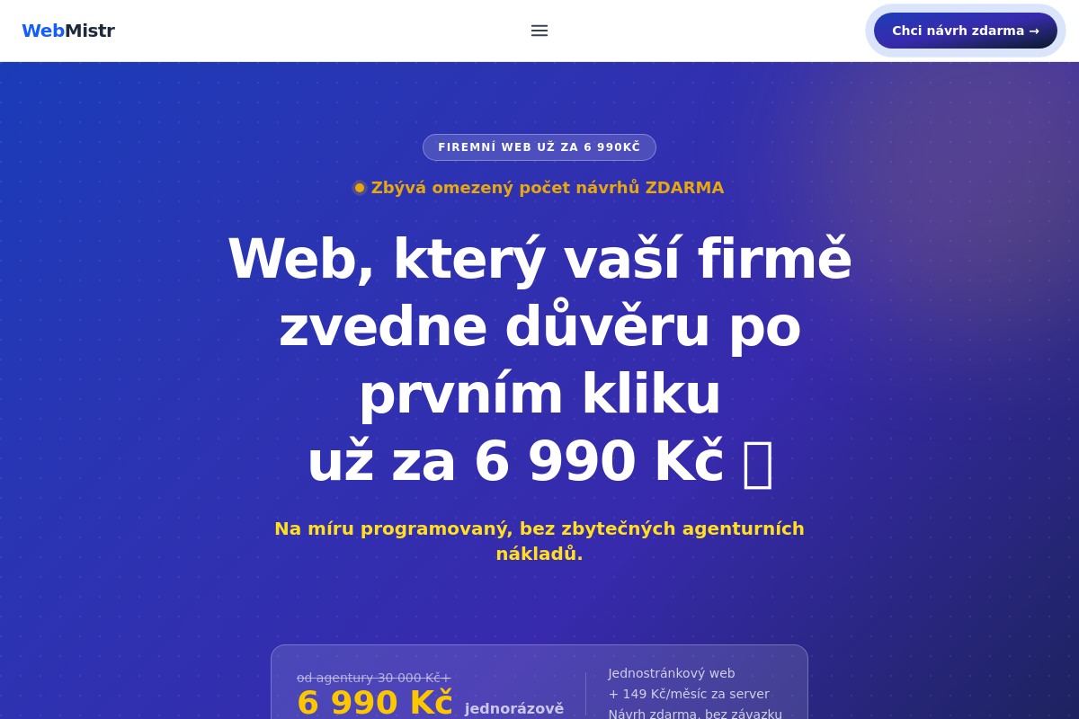 Mistr Web