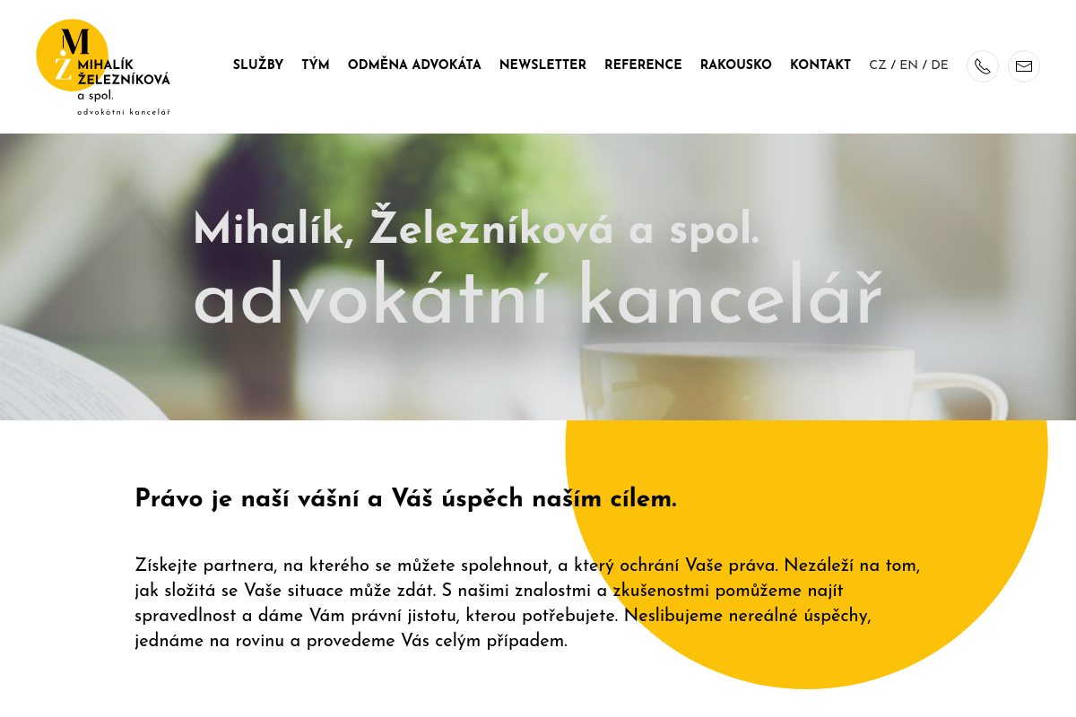 Mihalík, Železníková a spol., advokátní kancelář