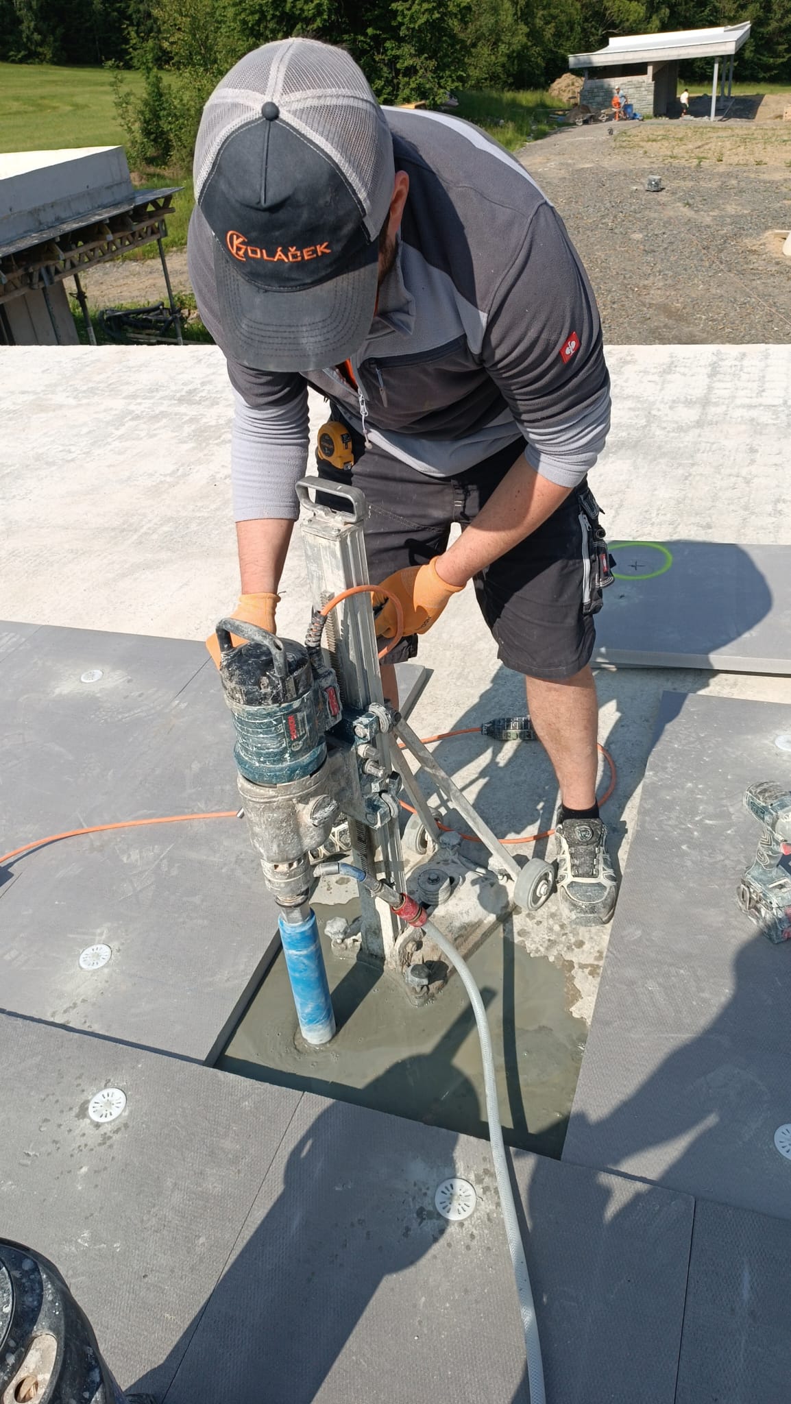 Koláček - Jádrové vrtání a řezání betonu foto 5