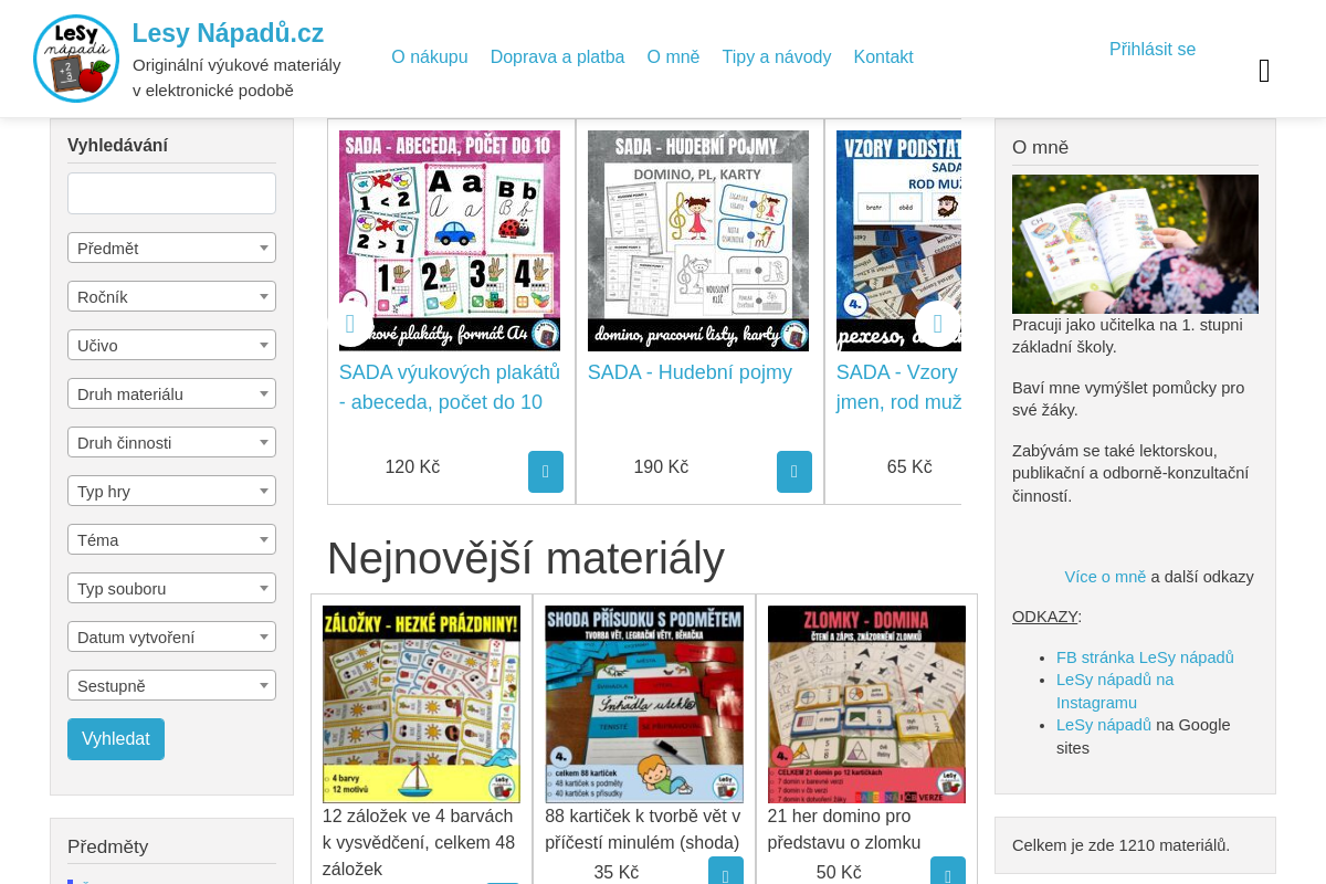 Lesynapadu.cz