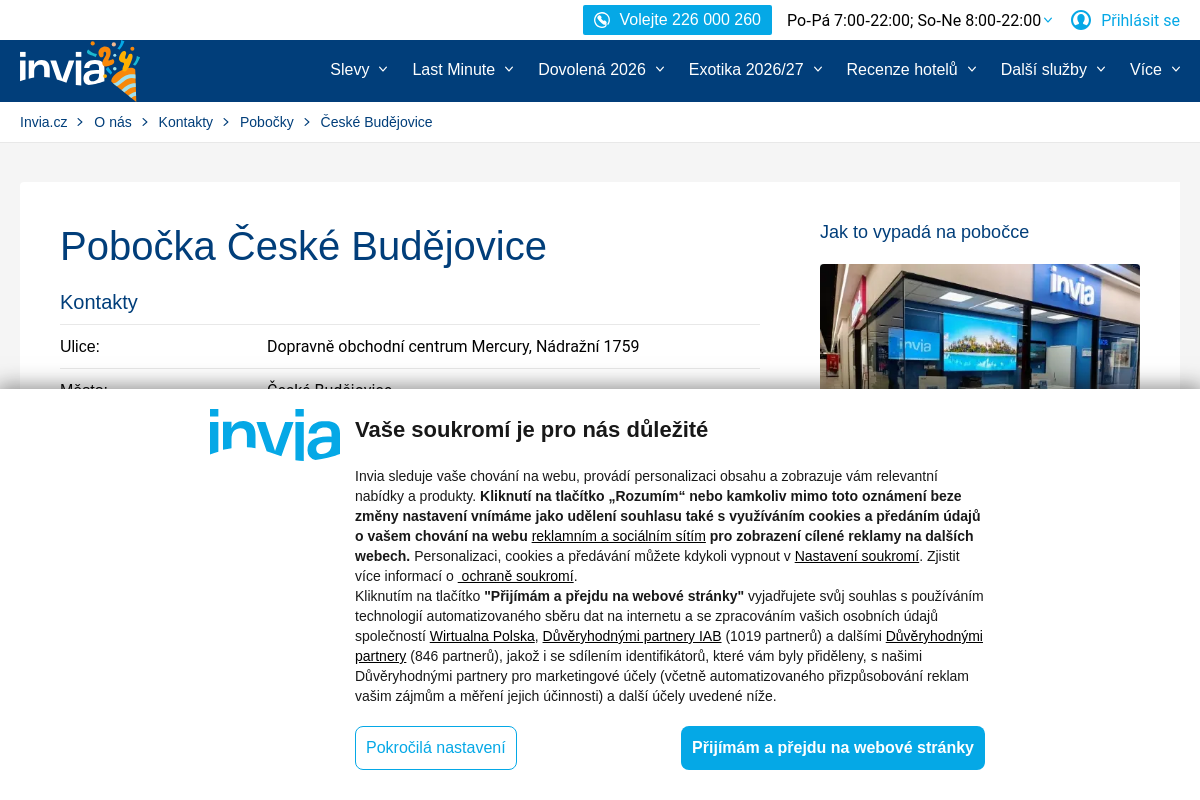 Invia - cestovní agentura