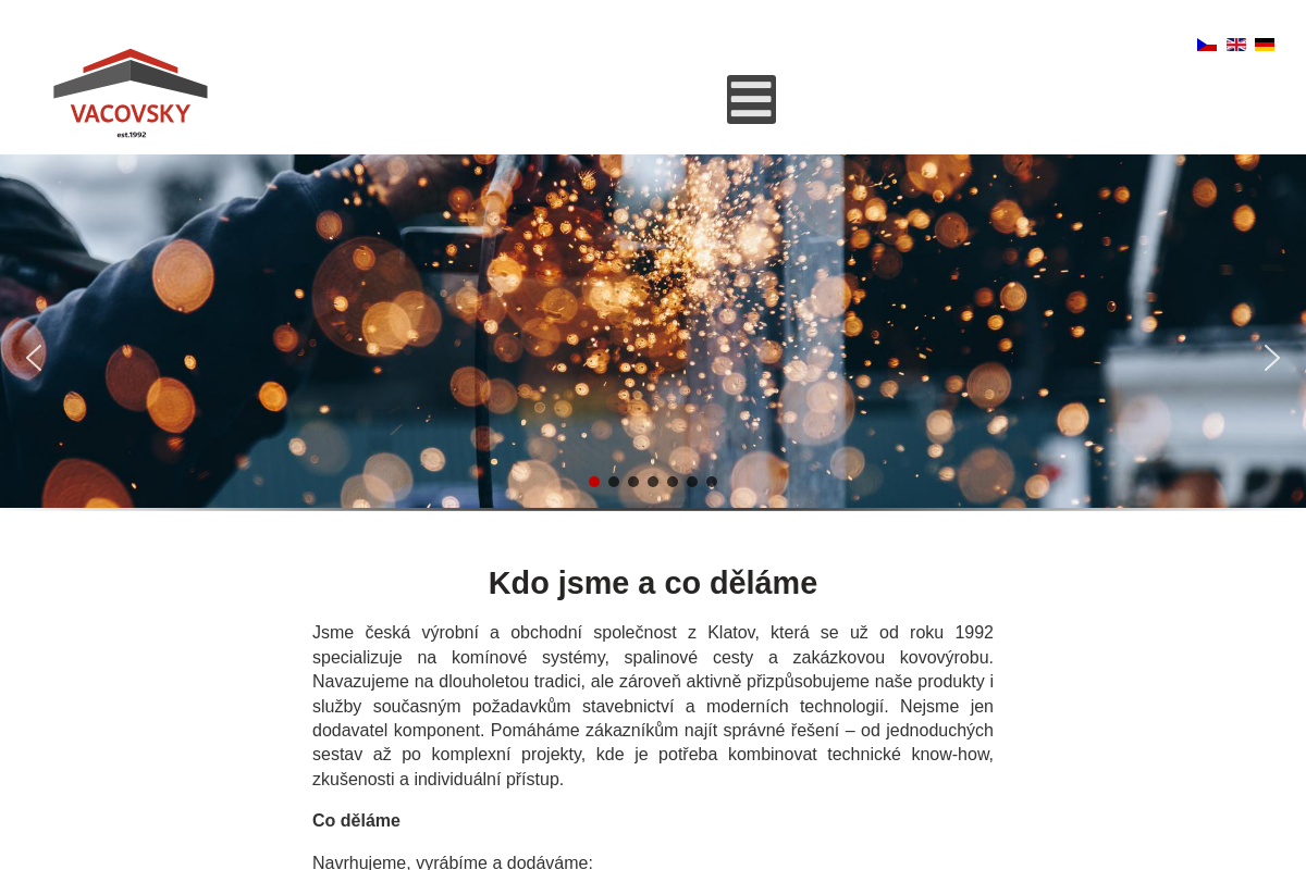 Vacovsky Group | Prodejna Strakonice