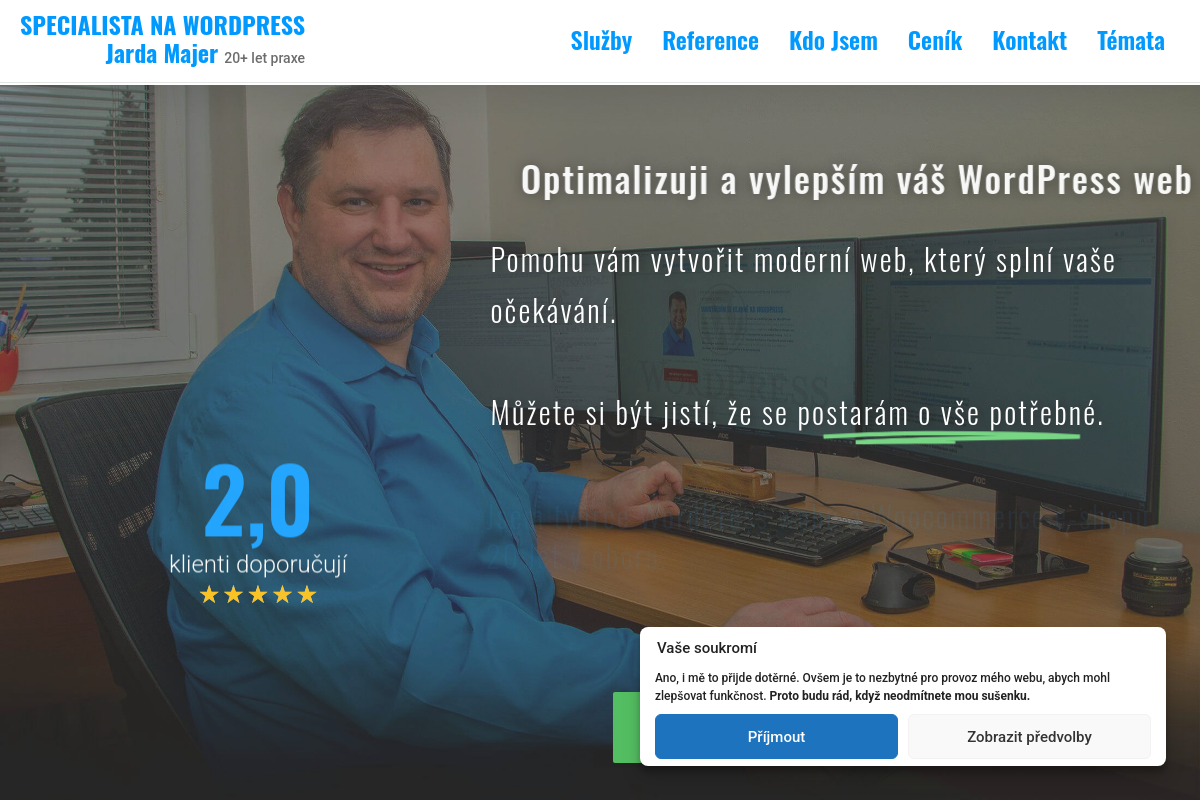 WordPress specialista - Jarda Majer