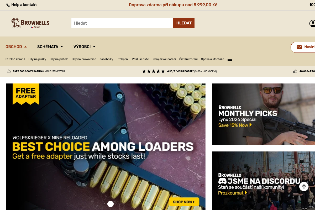 Brownells.cz