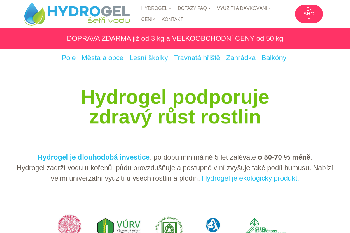 Hydrogel.cz