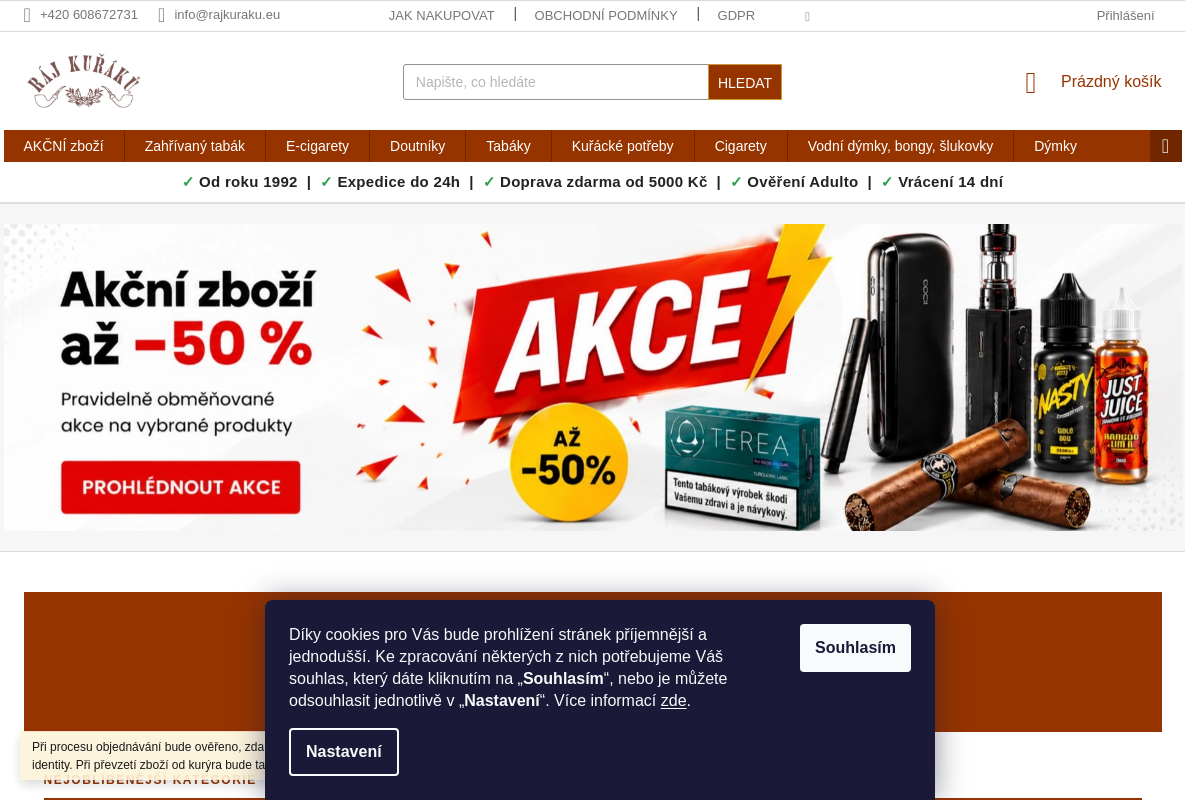 Ráj kuřáků