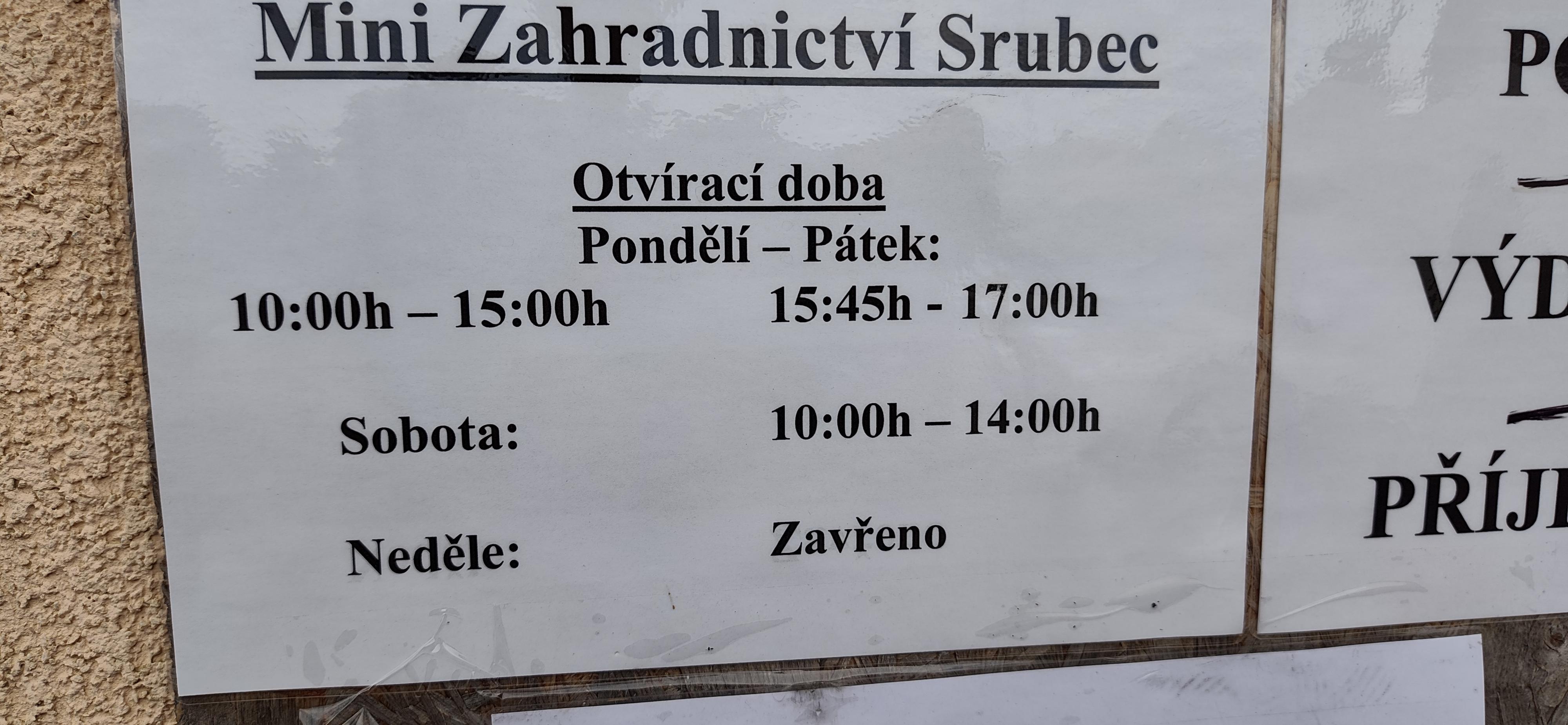 Mini Zahradnictví Srubec foto 2
