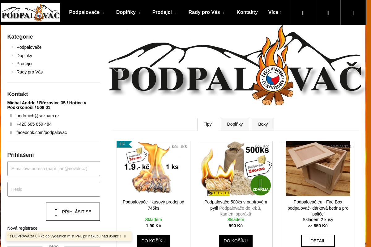 Podpalovač.eu