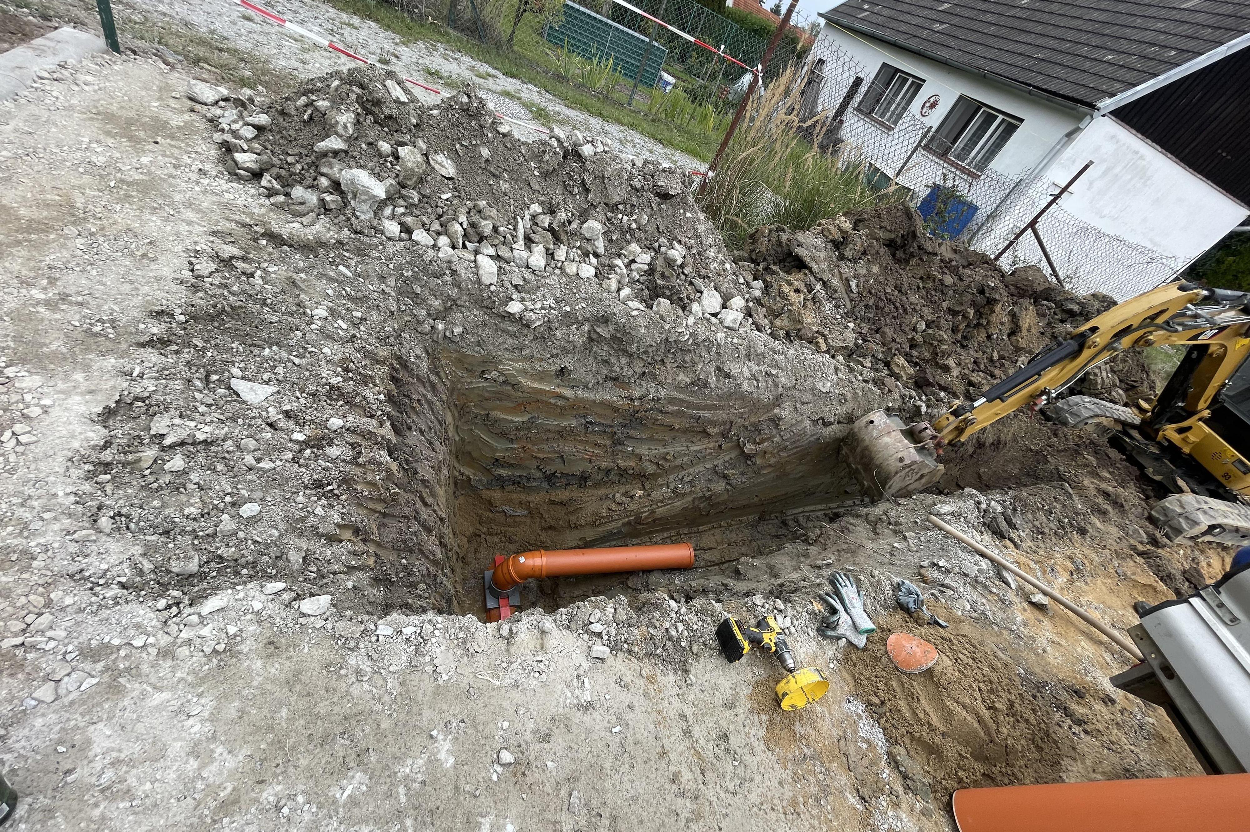 Slušné Řemeslo Třeboňsko, zemní práce