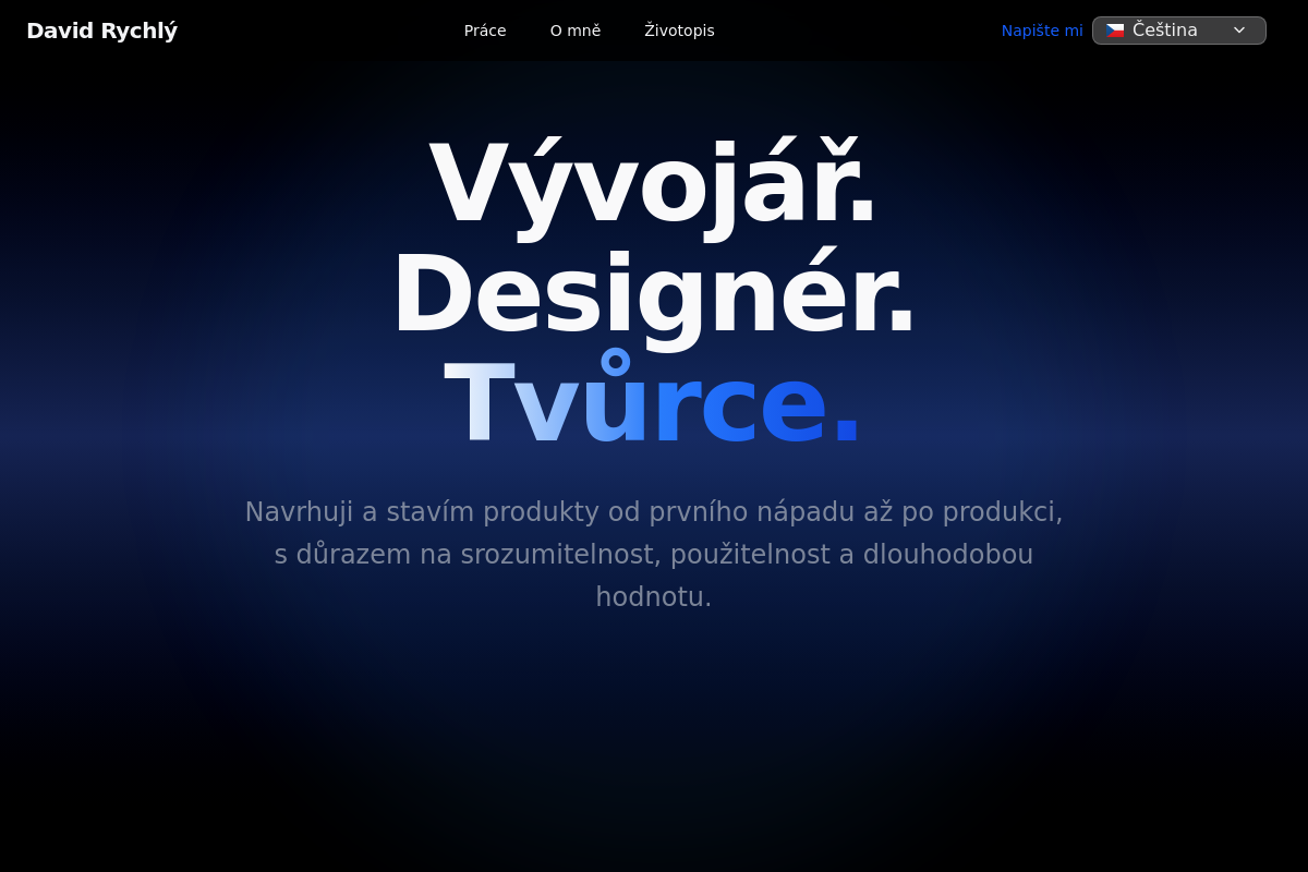 Weby, IT a grafika na míru David Rychlý
