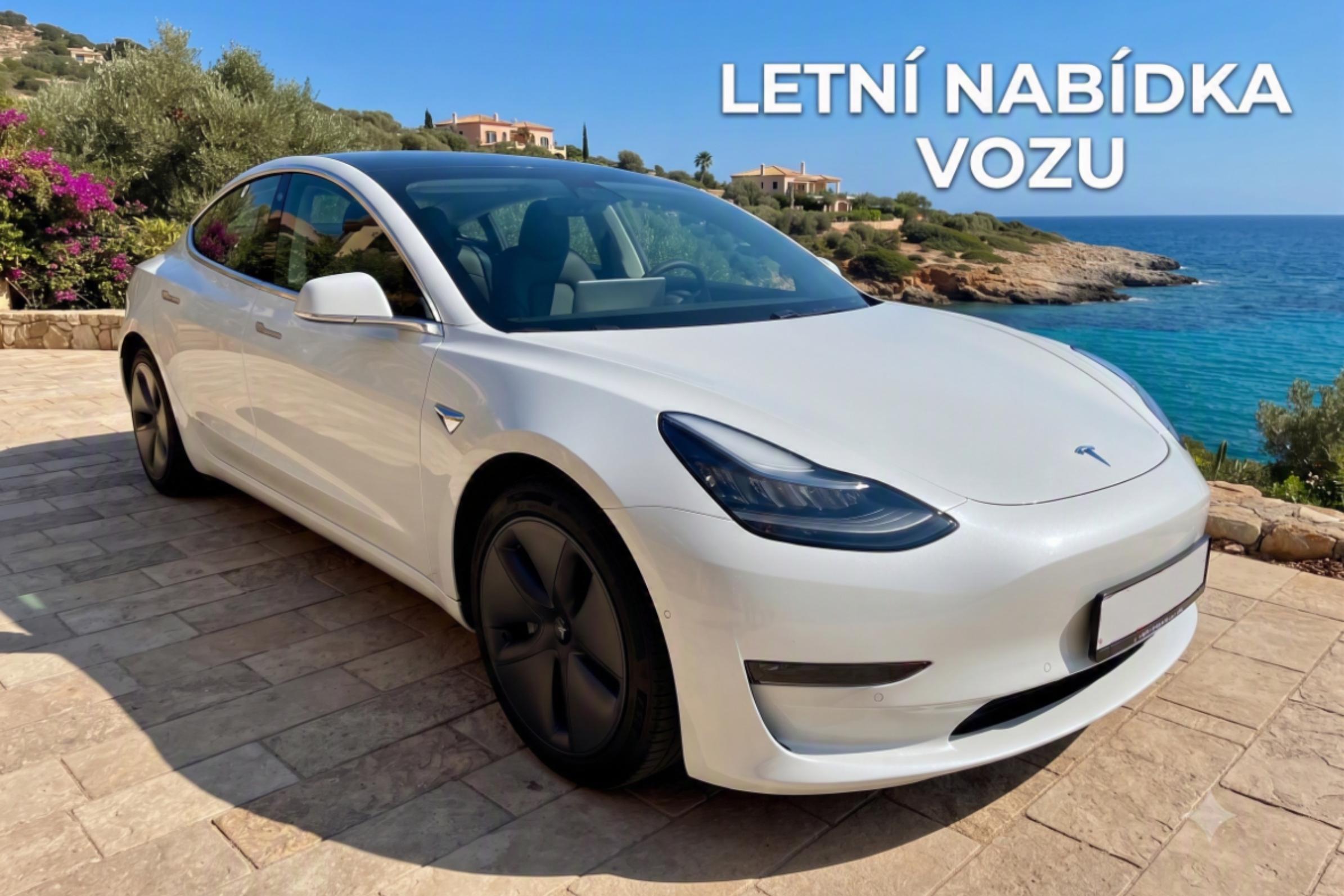 Tesla Model 3 | LETNÍ NABÍDKA | elektro, automat