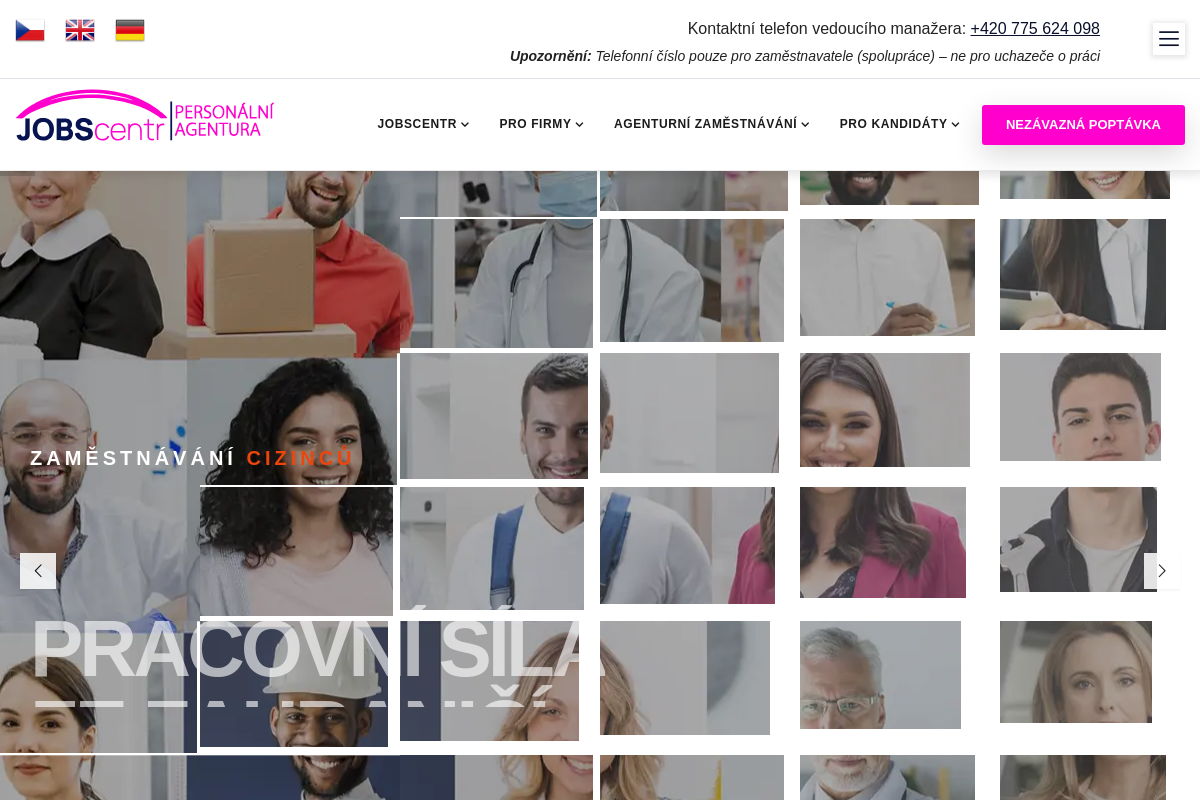 Jobscentr Personální Agentura, s.r.o.