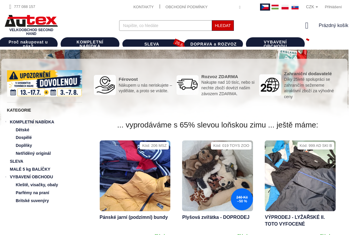 Secondhandautex.cz