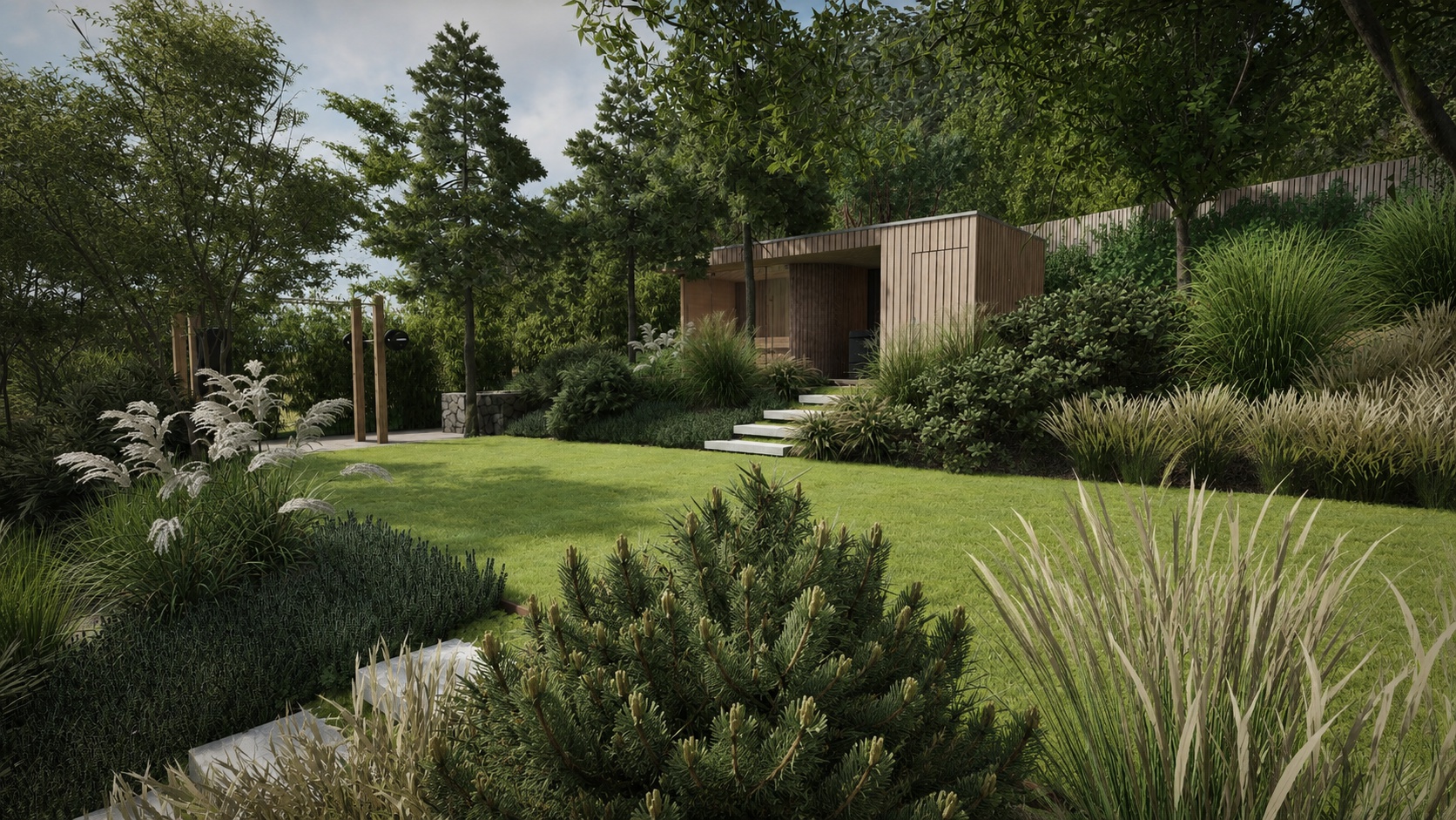 Locus garden design foto 2