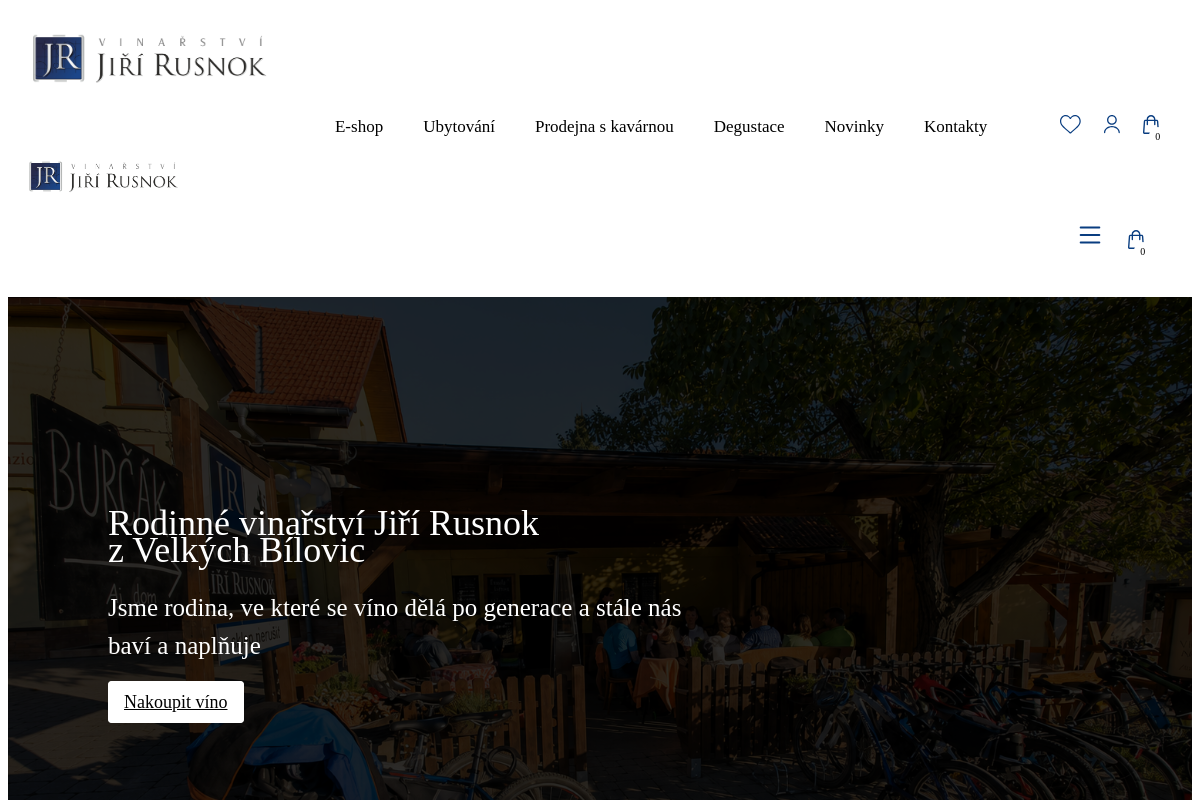 Rodinné vinařství Jiří Rusnok