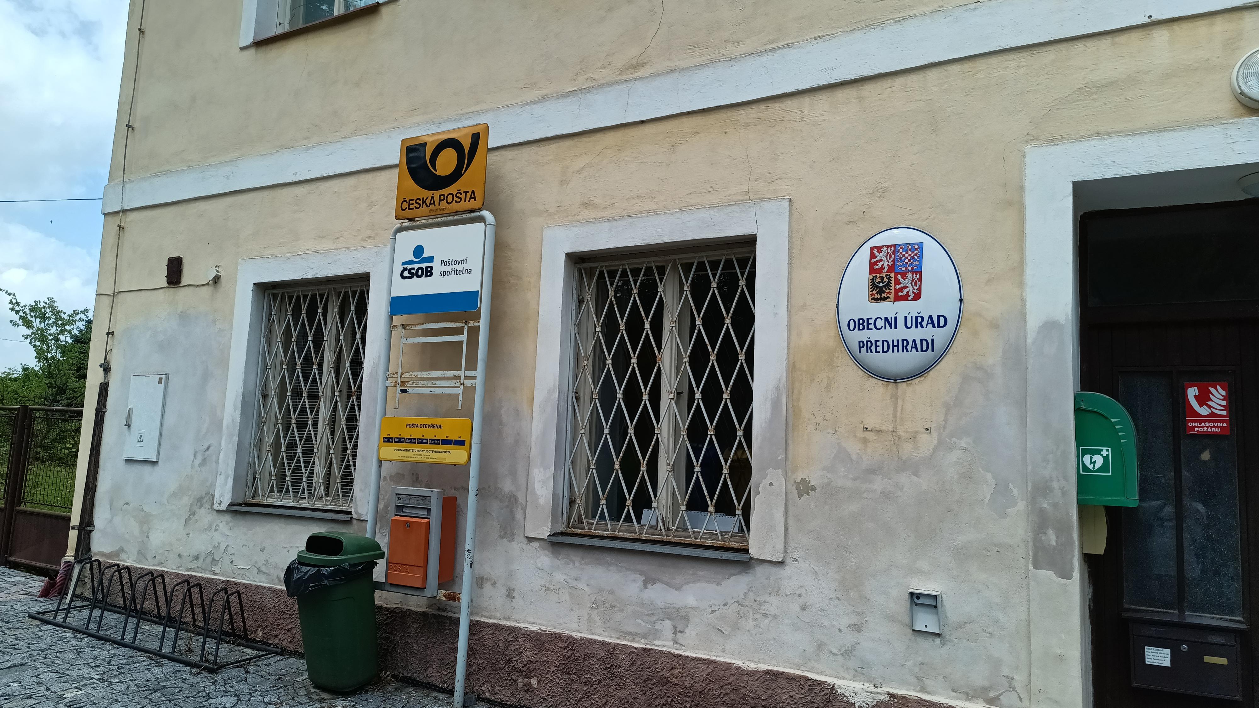 Pošta Předhradí foto 1