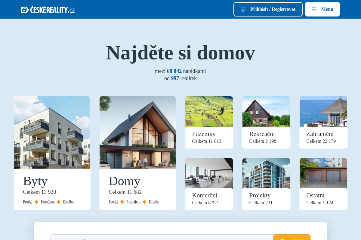 ČESKÉREALITY.CZ
