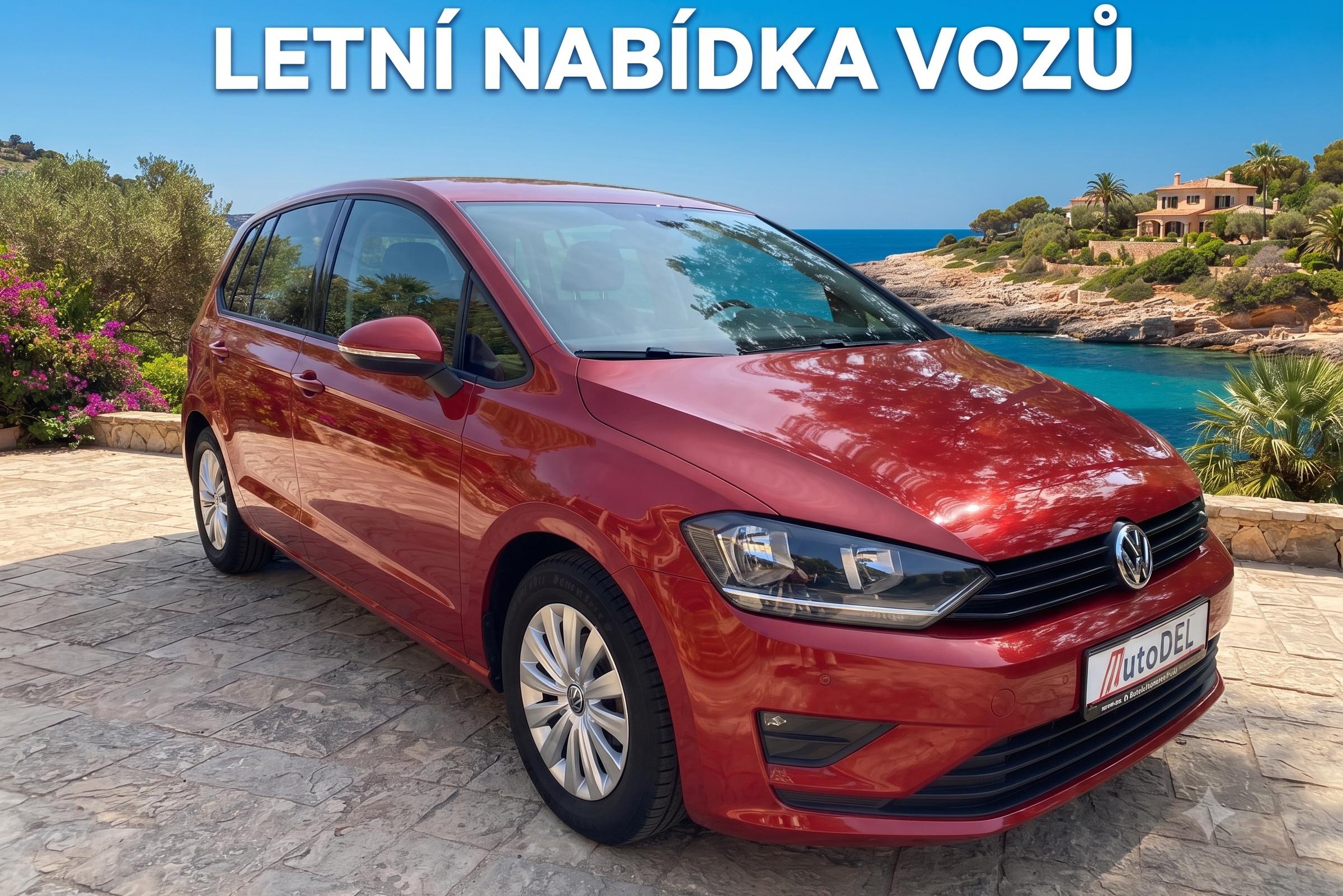 VW Golf Sportsvan| LETNÍ NABÍDKA | benzín, manuál