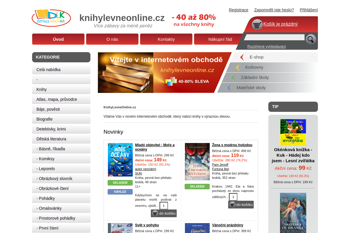 KnihyLevneOnline.cz