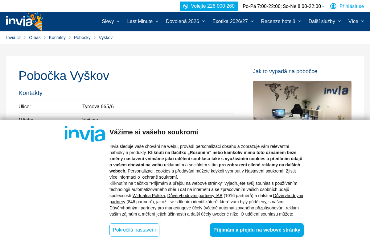 Invia - cestovní agentura