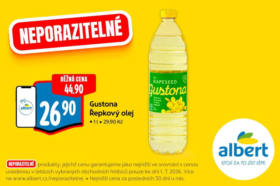 Gustona Řepkový olej