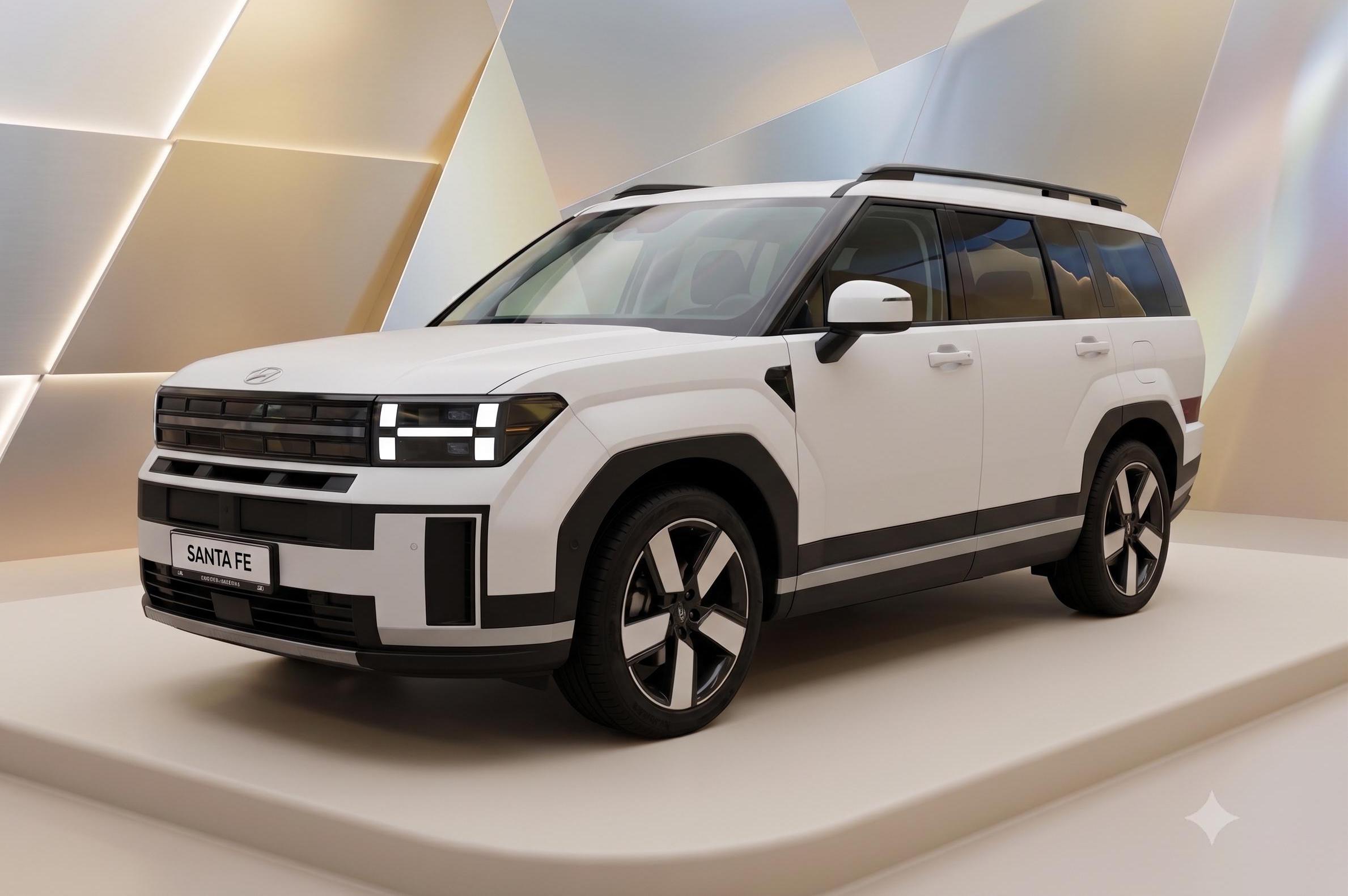 SKLADOVÝ VŮZ: Hyundai SANTA FE Hybrid Platinium
