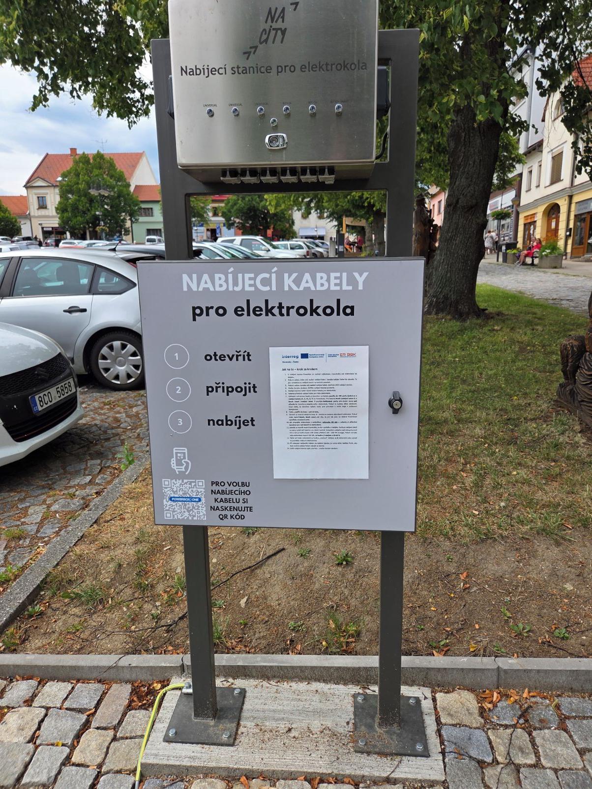 Nabíjecí stanice pro elektrokola foto 1