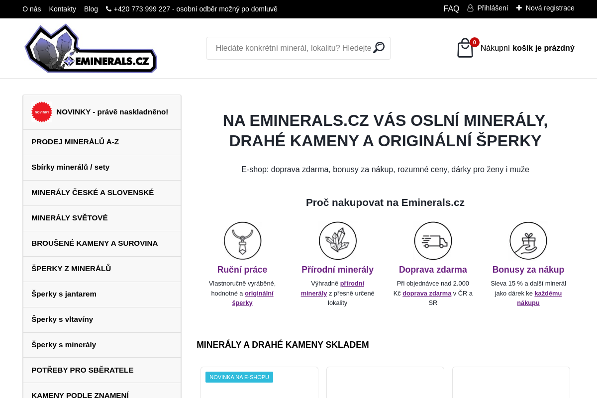 Eminerals.cz