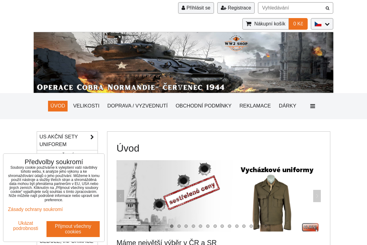 WW2 shop