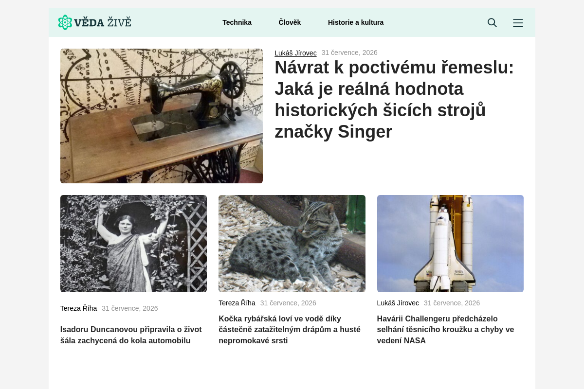 VědaŽivě.cz