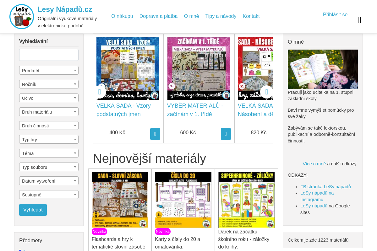 Lesynapadu.cz
