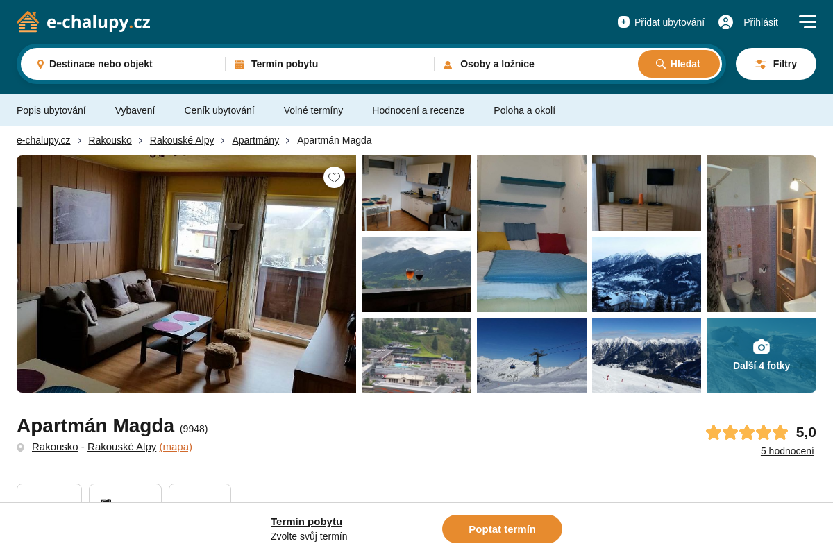 Apartmán Magda
