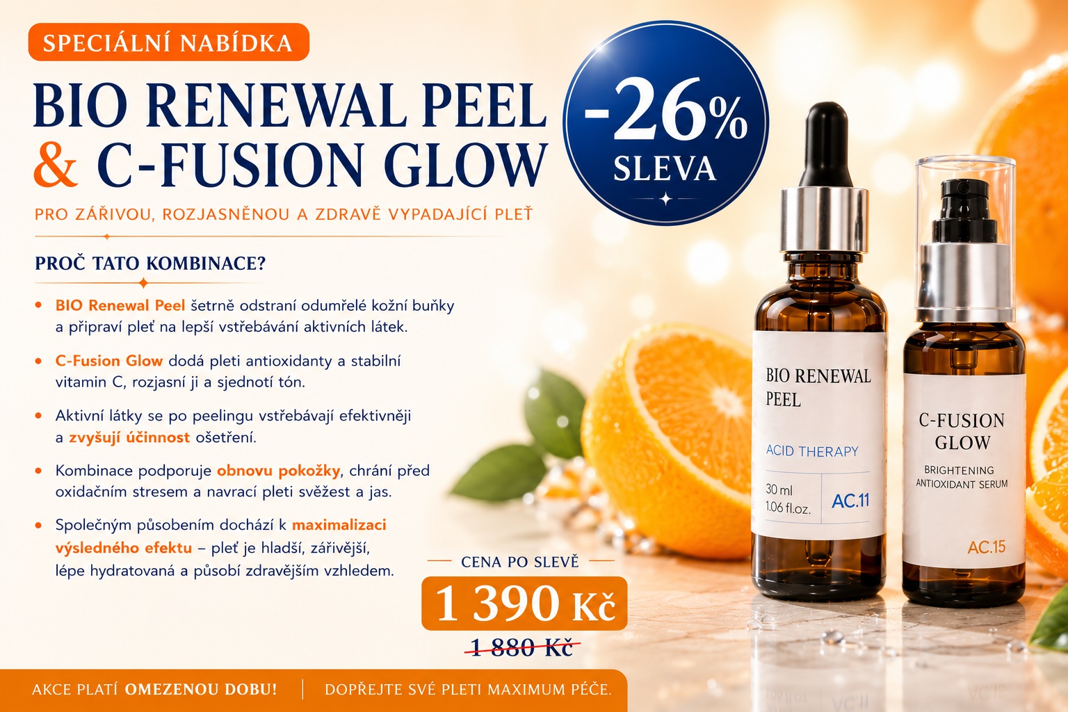 BIO RENEWAL PEEL  &  C - FUSION GLOW
