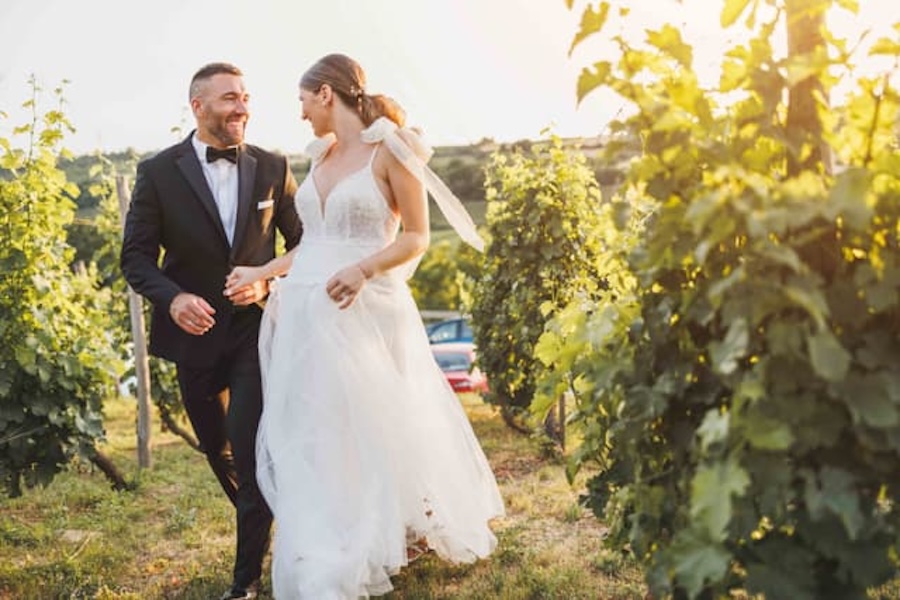 Svatba s vůní jižní Moravy a chutí vína